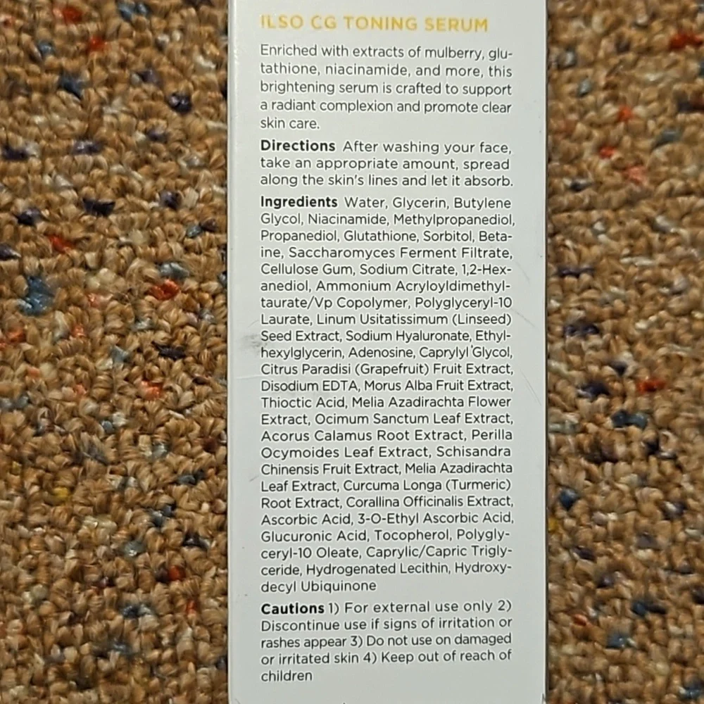 NEW!! CG Toning Serum w/ Glutathione,Mulberry, and Niacinamide! - Picture 4 of 6